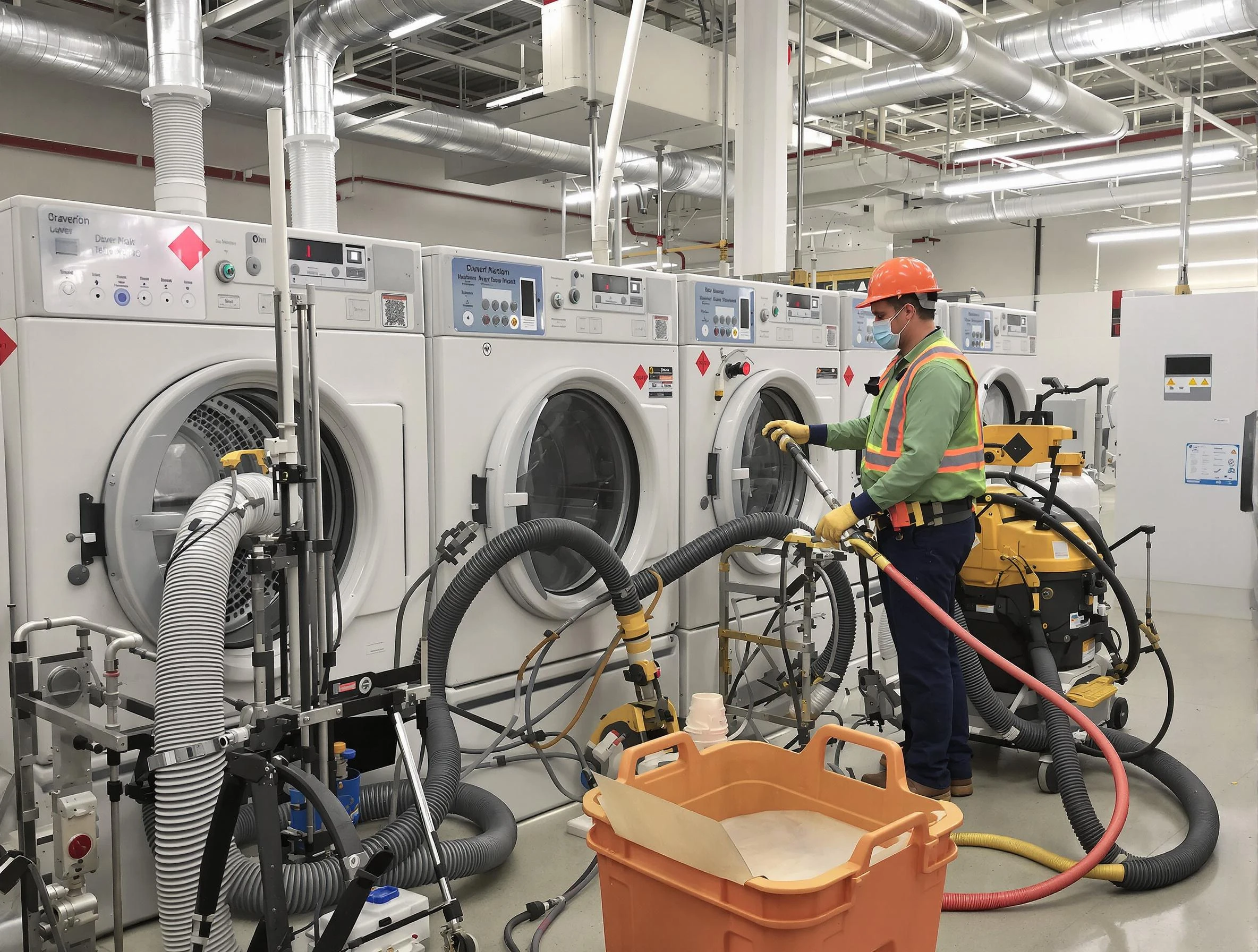 Commercial-grade dryer vent cleaning by Lawrenceville Dryer Vent Cleaning in Lawrenceville